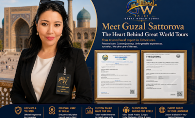 Meet Guzal Sattorova: The Personal Touch Behind Great World Tours in Uzbekistan