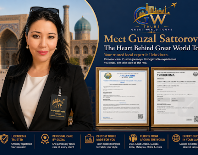 Meet Guzal Sattorova: The Personal Touch Behind Great World Tours in Uzbekistan